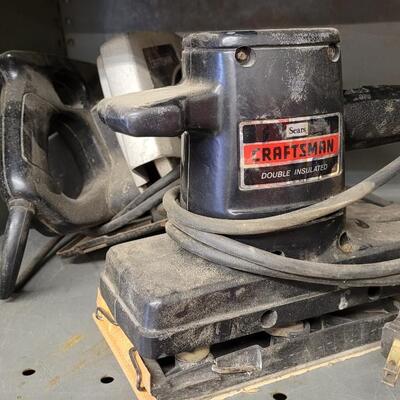 Lot 26: Vintage CRAFTSMAN Hand Tools - Saw and Sander