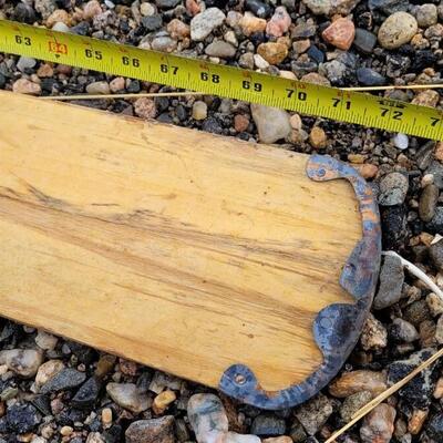 Lot 39: (3) Vintage Boat Paddles