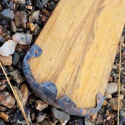 Lot 39: (3) Vintage Boat Paddles