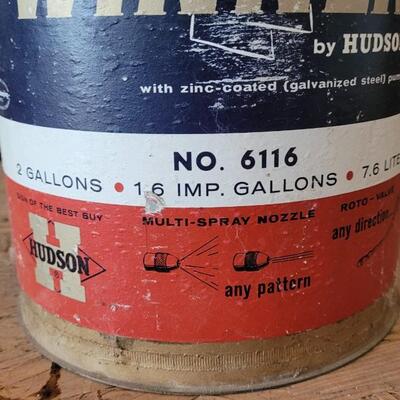 Lot 43: Vintage WINNER by HUDSON Farmhouse Home Deco Man Cave 2 Gallon Sprayer