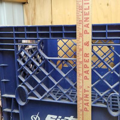 Lot 53: (2) Vintage Plastic Milk Crates Farmhouse