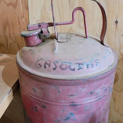 Lot 60: Vintage Metal Gasoline Storage Canisters