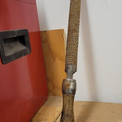 Lot 65: Assortment of Vintage Metal Files Workshop Tool