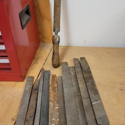 Lot 65: Assortment of Vintage Metal Files Workshop Tool