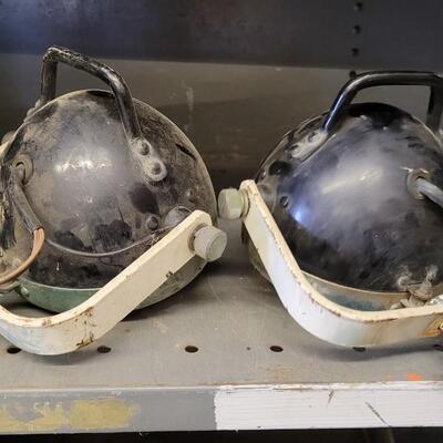 Lot 67: Vintage Pair of Rail Mount Auto Lights