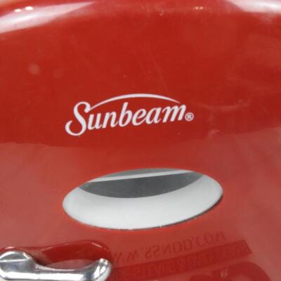 Sunbeam Mini Food Fridge - Cool or Hot, Works with Car and Normal Outlet