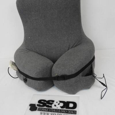 Gray Foam Messaging Backrest with Sound Soother