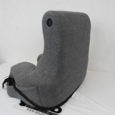 Gray Foam Messaging Backrest with Sound Soother