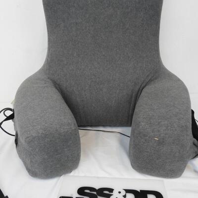 Gray Foam Messaging Backrest with Sound Soother