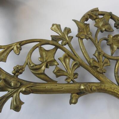 Candleholder? Heavy Metal Bronze? Decorative Piece  - Vintage
