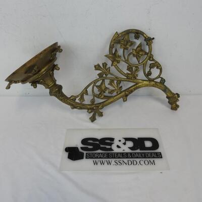 Candleholder? Heavy Metal Bronze? Decorative Piece  - Vintage
