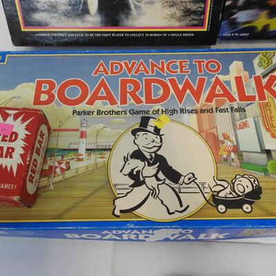 7 Board Games, Nascar Monopoly, Advance to Boardwalk, Bingo