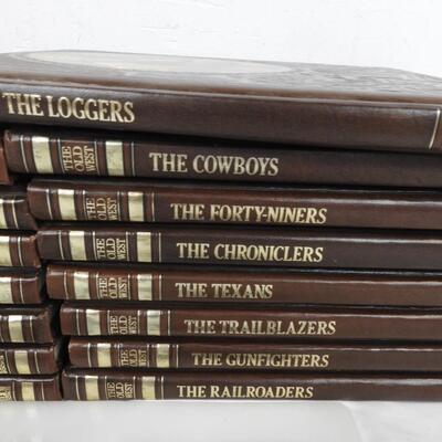 Time Life Books: The Old West 15 total, The Canadians to  the Railroaders