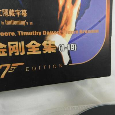 Special Edition 007 on 19 DVDs, Boxed Set, complete