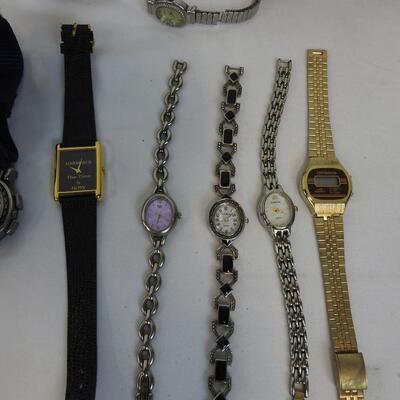 23 Watches: Fossill, Geneva, West Clox, Freestyle