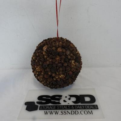 Mixed Nuts Large Decorative Cone Pine Ball