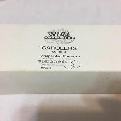 Carolers . Set of 3. In box