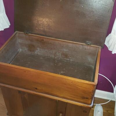 Antique Chest with space underneath