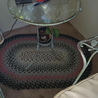 Vintage set of outdoor porch furniture