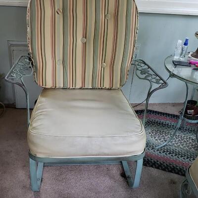 Vintage set of outdoor porch furniture