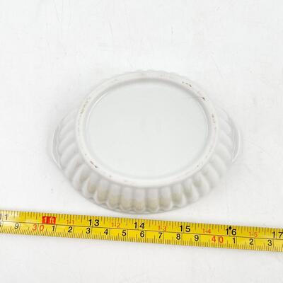 VINTAGE 4.5â€ JAM & JELLY DISH W/ SPOON