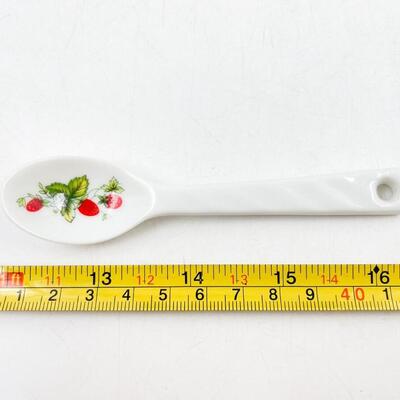VINTAGE 4.5â€ JAM & JELLY DISH W/ SPOON