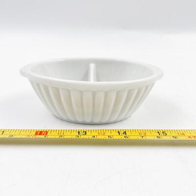 VINTAGE 4.5â€ JAM & JELLY DISH W/ SPOON