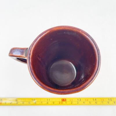 HEINZ BY MCCOY POTTERY 3.5â€ BROWN MUG