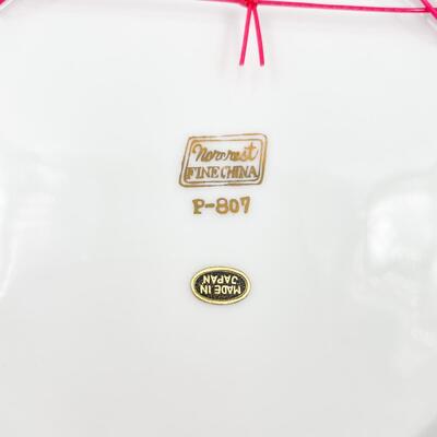 NORCREST CHINA â€œ40 - RUBY ANNIVERSARYâ€ 8â€ DECORATIVE PLATE