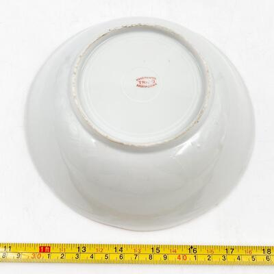 VINTAGE HANDPAINTED TRICO CHINA 7â€ BOWL