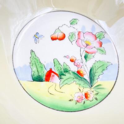 VINTAGE HANDPAINTED TRICO CHINA 7â€ BOWL