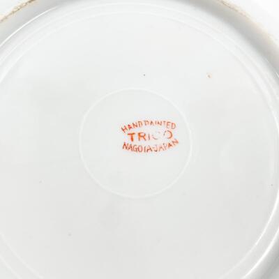 VINTAGE HANDPAINTED TRICO CHINA 7â€ BOWL