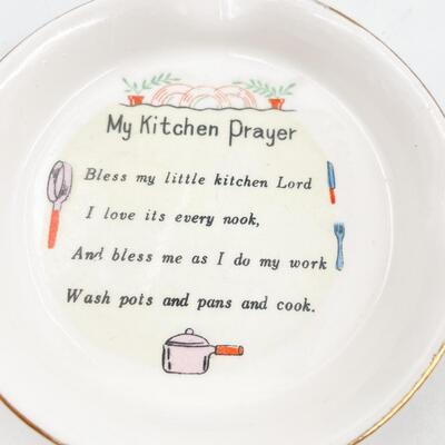 SONSCO MINI 5.5â€ â€œMY KITCHEN PRAYERâ€ CERAMIC SKILLET