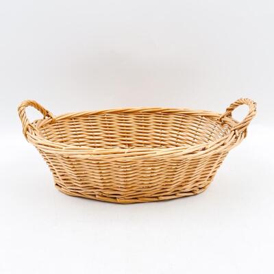 12â€ OVAL WICKER BASKET