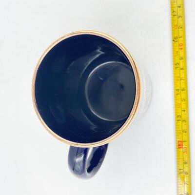 â€œINTERNATIONAL BROTHERHOOD OF ELECTRICAL WORKERSâ€ NAVY & GOLD MUG