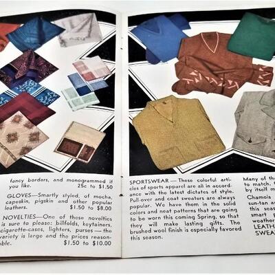 Lot #347  Cool Christmas Catalog - 1930's  - St. Charles Ave. Store