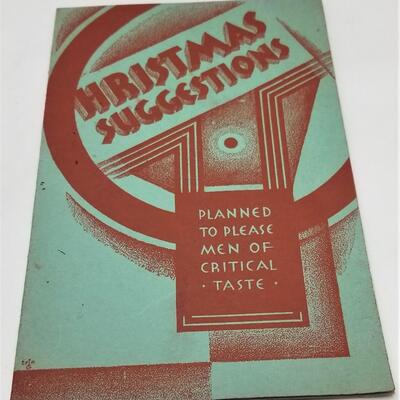 Lot #347  Cool Christmas Catalog - 1930's  - St. Charles Ave. Store