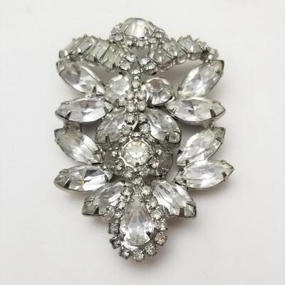 Lot #349  Lot of three Vintage Brooches - one signed WEISS
