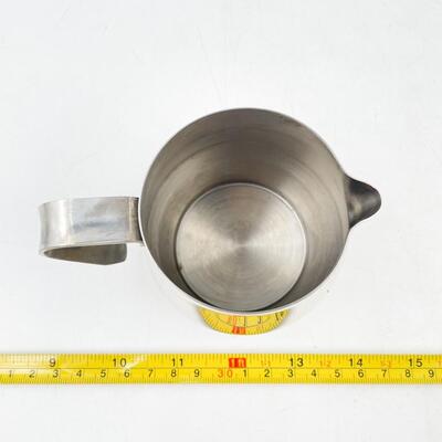 STAINLESS STEEL 3â€ MILK STEAMING PITCHER