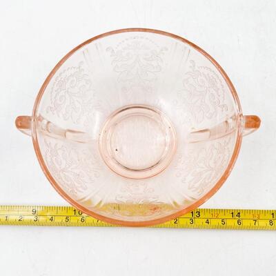 5â€ PINK DEPRESSION GLASS SOUP BOWL