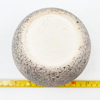 1985 *SIGNED* SPECKLED EARTHENWARE VASE