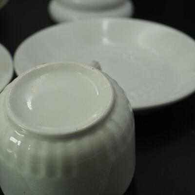 Lot 116 Milk Glass and collectibles