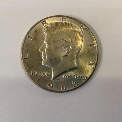 1968 Kennnedy Half Dollar