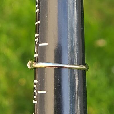 Lot J1: 18kt White Gold Ring