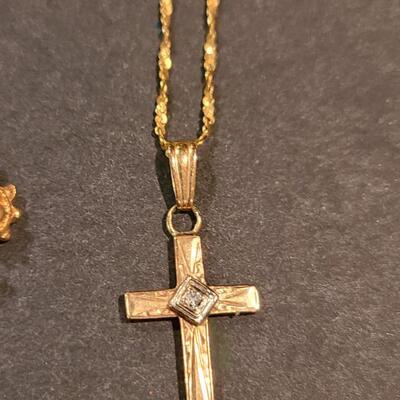 Lot J2: 14kt & Gold Filled Jewelry