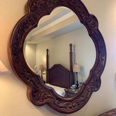 Bernhardt dresser and mirror