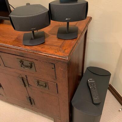 Bose cinemate digital home theater surround system with subwoofer, speakers and remote