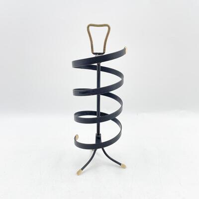 VINTAGE 9â€ SPIRAL METAL EARRING HOLDER