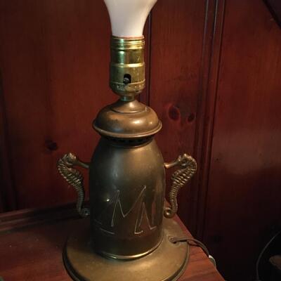 Brass lamp