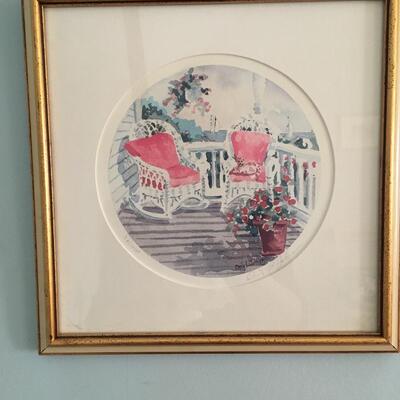 Porch print by Emily Johnson
